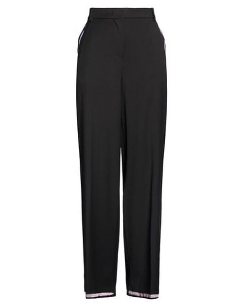 Woman Pants Black Size 8 Polyester, Viscose, Elastane