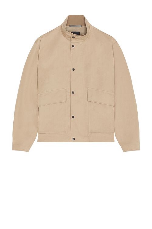 Theory Utility Jacket in Brown