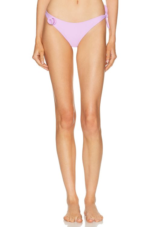 Coperni Flower Bikini Bottom in Purple - Lavender. L also in M