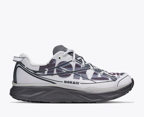 HOKA Huaka Pro Shoes in Cosmic Grey/Satellite Grey