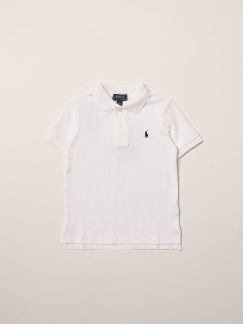 Polo shirt in cotton pique