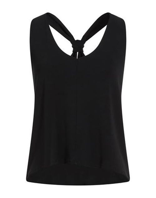 Woman Top Black Size XL Acetate, Polyamide, Elastane