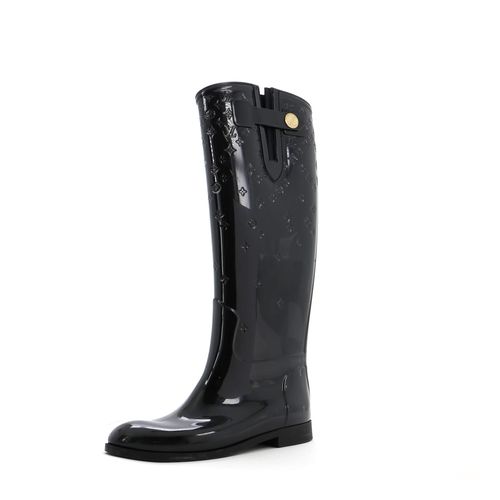 Women's Rain Boots Monogram Rubber