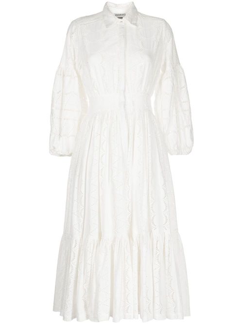 Sienna cotton maxi dress - White