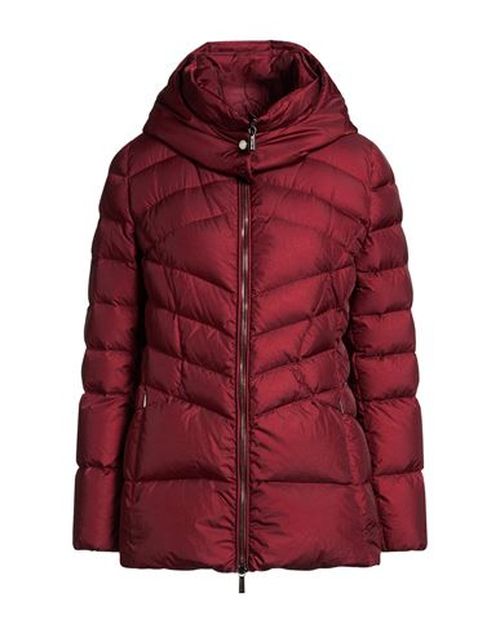 Woman Puffer Burgundy Size 2 Polyamide