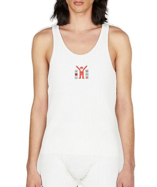 Walter Van Beirendonck Jock gebreide tanktop