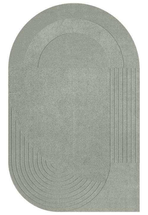 Circular Sage Rug 180 x 270 c