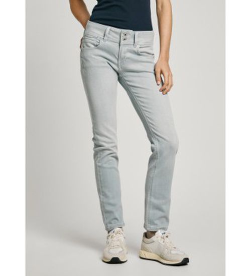 Pepe Jeans for woman. PL204729UI7 Slim fit jeans Venus grey (25/30), Casual, Cotton, Denim