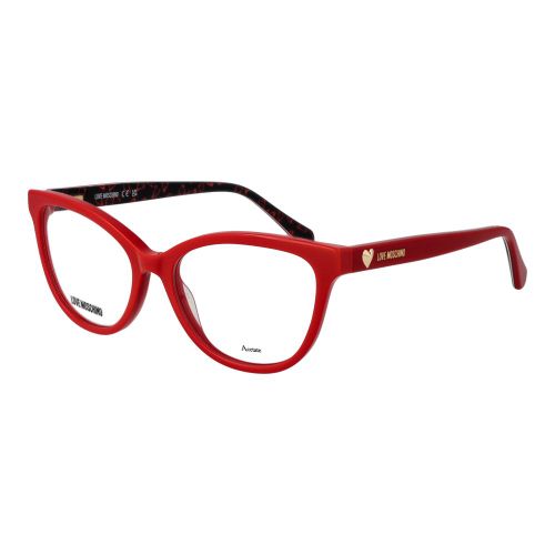 MO-1056769 Cat-Eye Acetate Eyeglasses — Red