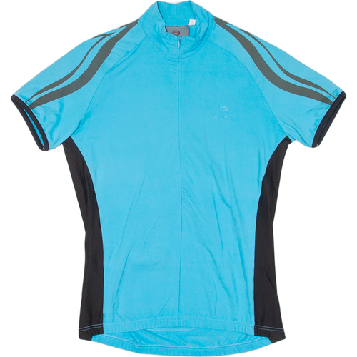 CRONICS Cycling Mens Jersey Blue 1/2 Zip