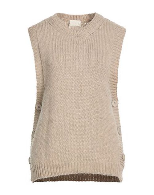 Woman Sweater Beige Size M Acrylic, Polyester, Wool