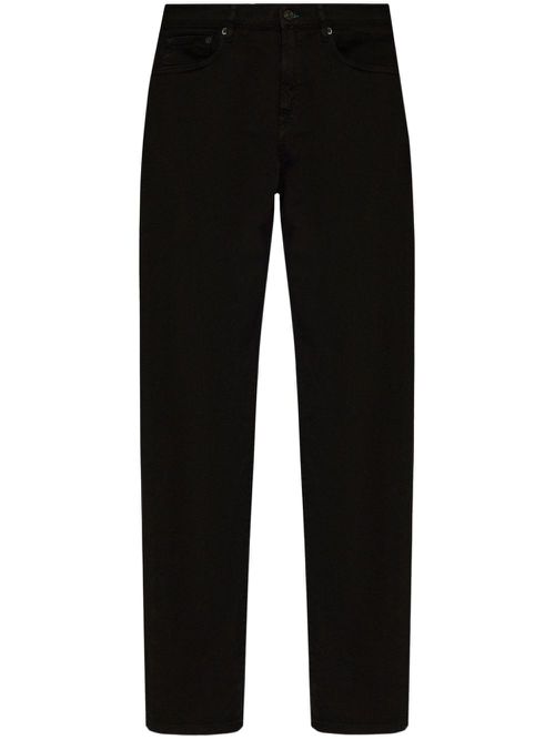 Straight-leg jeans - Black