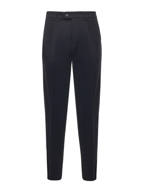 Cotton And Cashmere Trousers