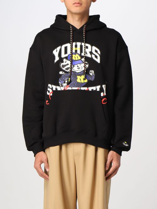 Sweatshirt Men color Black