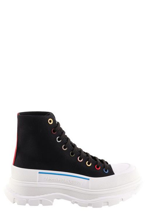 Alexander McQueen Tread Slick Lace-Up Boots