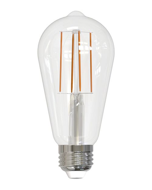 Pack Of(4)4.5Watt Dimmable Clear Filament St18 Medium(E26)Led Light Bulb