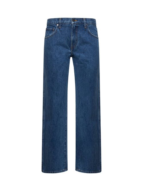 KHAITE | Blue denim Kerrie wide leg jeans| Women | 27