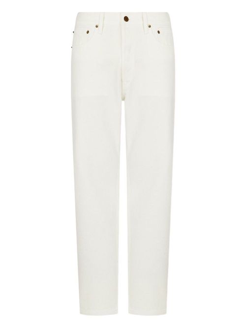 Straight-leg jeans - White