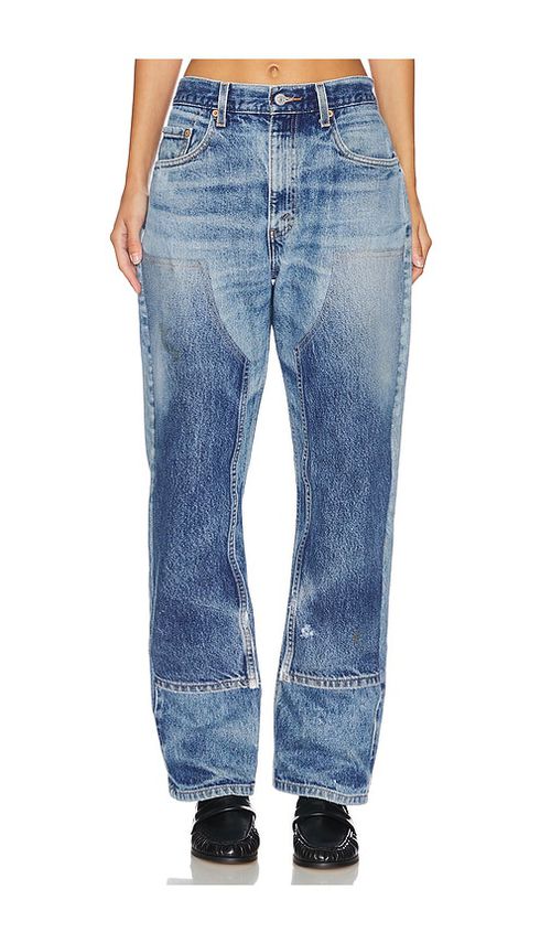 Aligrace Vintage Carpenter Jeans in Medium Dark - Denim-Medium. 24 also