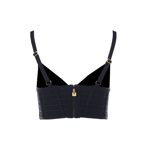 Top Black Viscose - Women