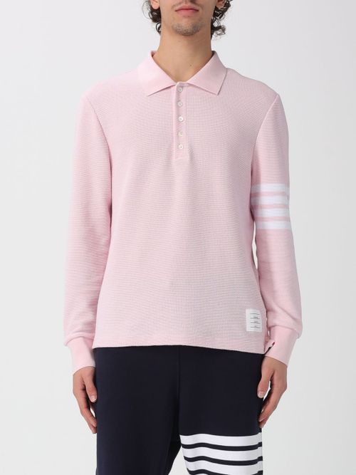 Polo Shirt Men color Pink