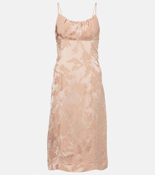 Dries Van Noten Dirios floral jacquard gown
