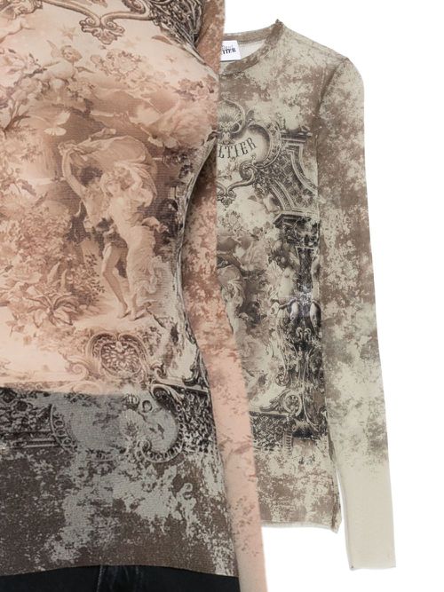 Mesh top - Neutrals