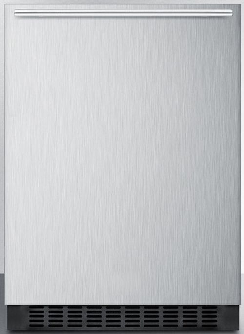 Summit 24 Inch 24" Freestanding/Built In Undercounter Counter Depth Compact All-Refrigerator FF64BXSSHH