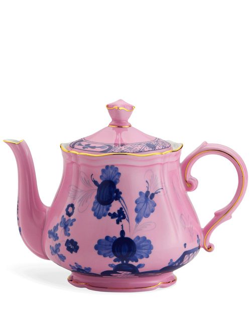 Oriente Italiano porcelain teapot - Pink
