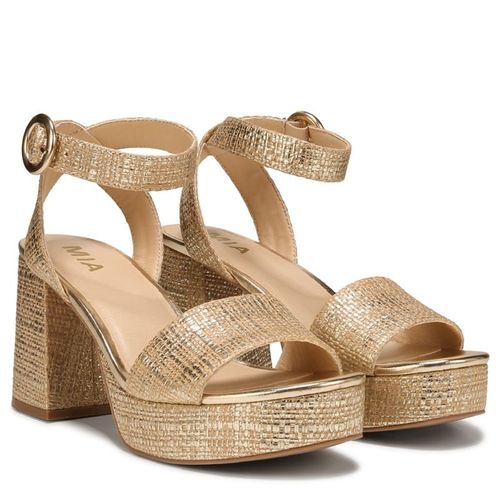 Women's Renee Platform Dress Sandals (Gold)