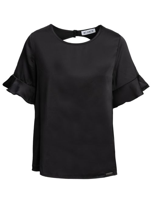 Influencer Camicia da donna nero