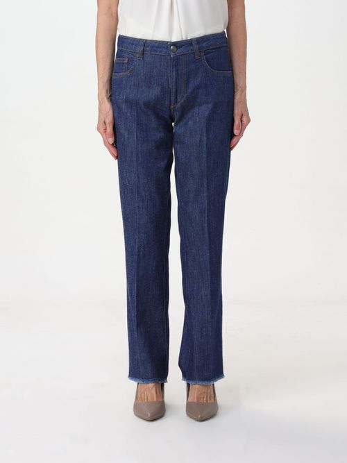 Pants Woman color Blue 1