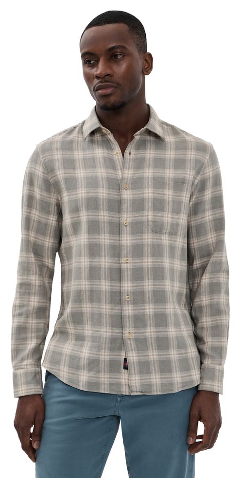 Hunting Island Shirt Shore Sage Plaid