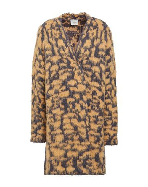 Alysi Woman Cardigan Brown Size XS Virgin Wool, Alpaca wool, Polyamide