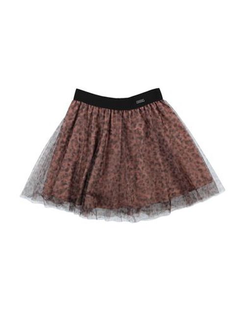 Kid Girl Kids' skirt Dark brown Size 16 Polyester