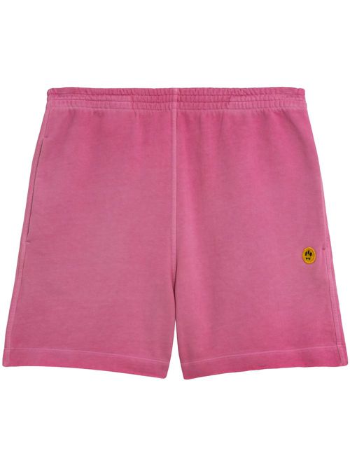 BARROW logo-embroidered shorts - Pink