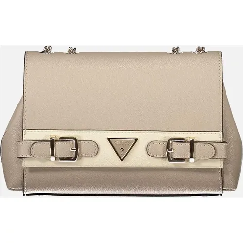 Guess Women's Beige Polyethylene Handbag Women - Cream - Size: ONE size