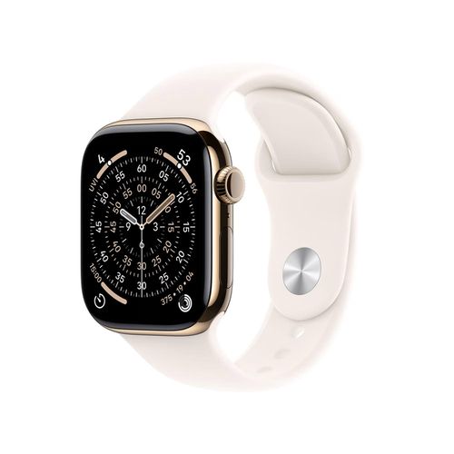 Watch Series 11 GPS + Cellular 42mm Titanium Case:- Gold