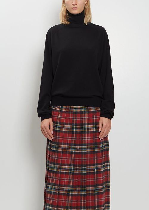 Meta Campania Collective Joel Merino Wool Turtle Neck Black