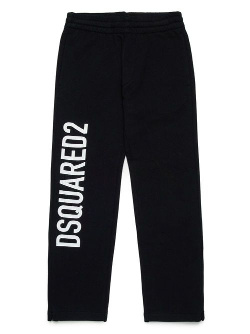 Logo-print track pants - Black