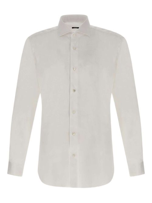 Barba cotton shirt - White