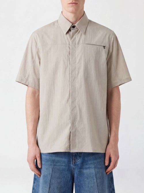 Shirt Men color Beige