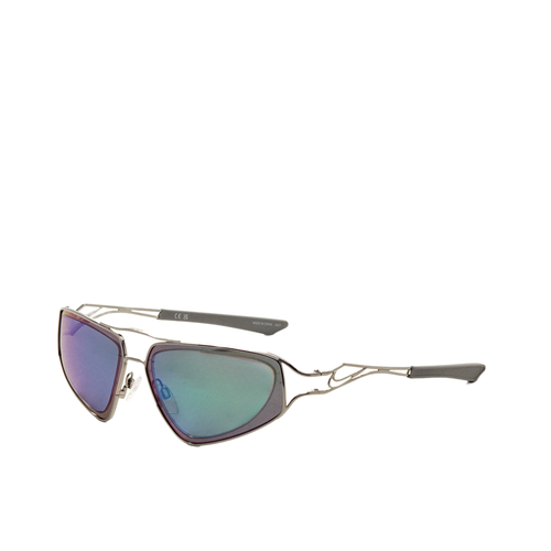 Unisex 63 mm Silver Sunglasses