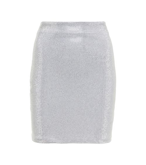 Embellished miniskirt