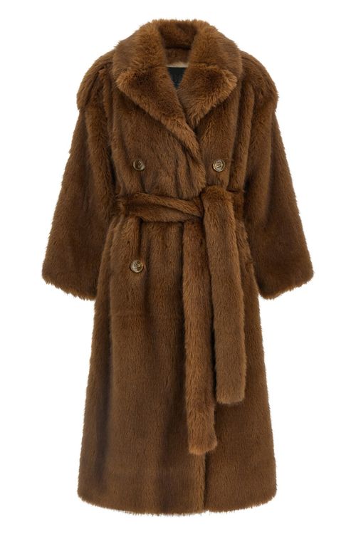 'Farrah' Eco-Fur Coat