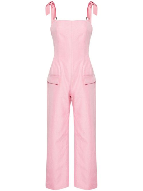 Edy Petitole cotton-blend overalls - Pink