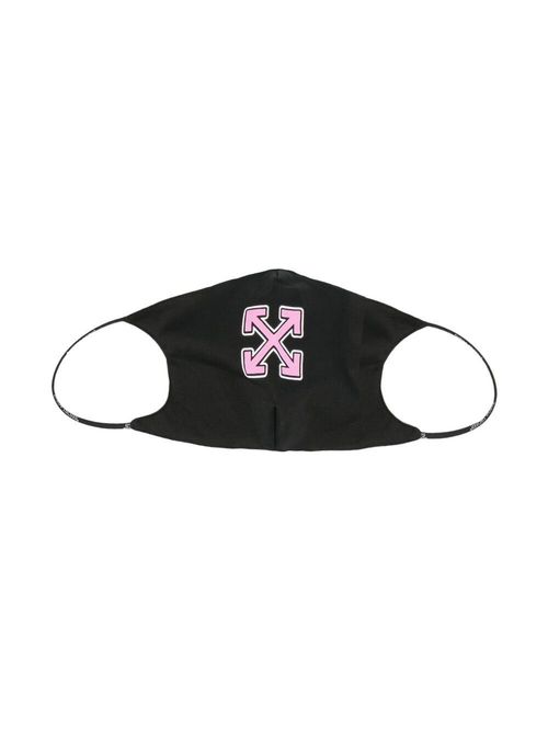 Arrows-motif face mask - Black