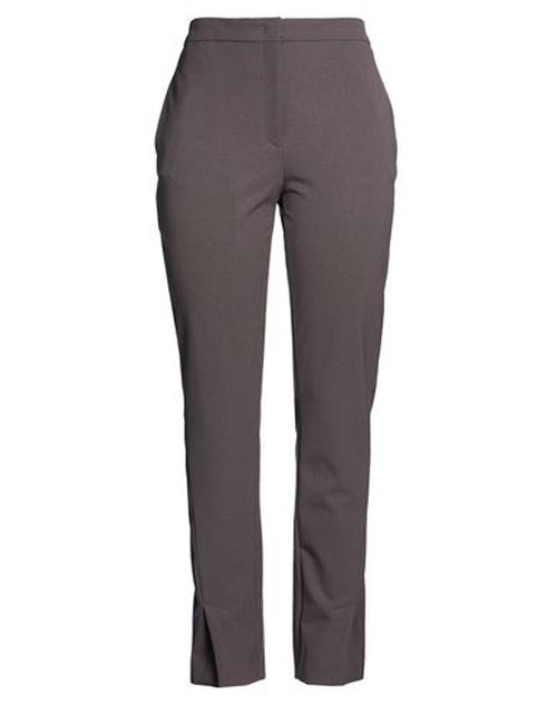 Woman Pants Chocolate brown Size 6 Virgin Wool, Polyamide, Elastane