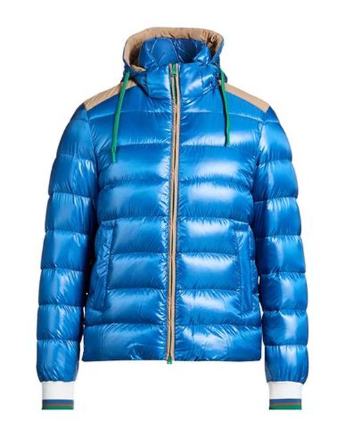 Man Puffer Azure Size 38 Polyamide