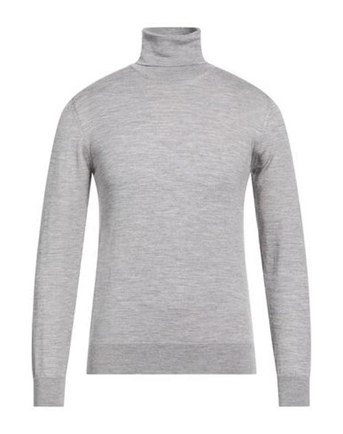 Man Turtleneck Grey Size 38 Virgin Wool
